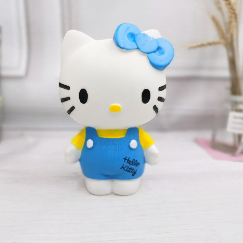 Tirelire Hello Kitty Bleu